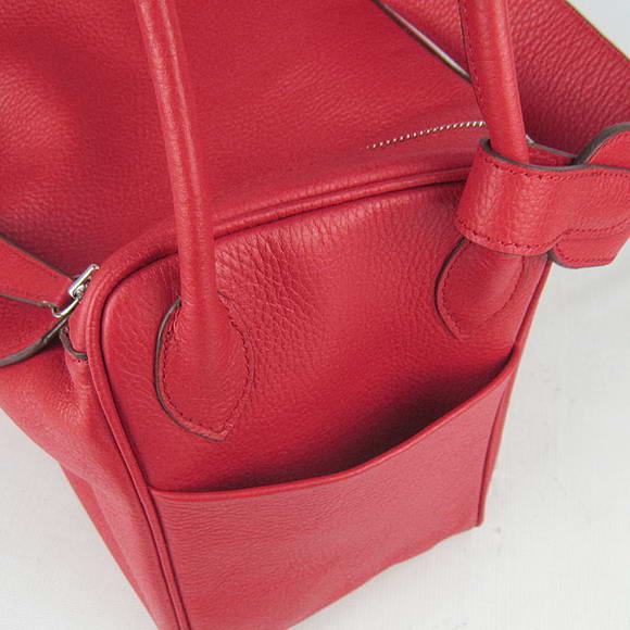 High Quality Replica Hermes Lindy 34CM Shoulder Bag Red - Click Image to Close